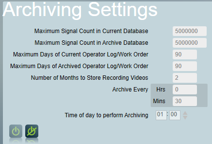 Pruning Settings