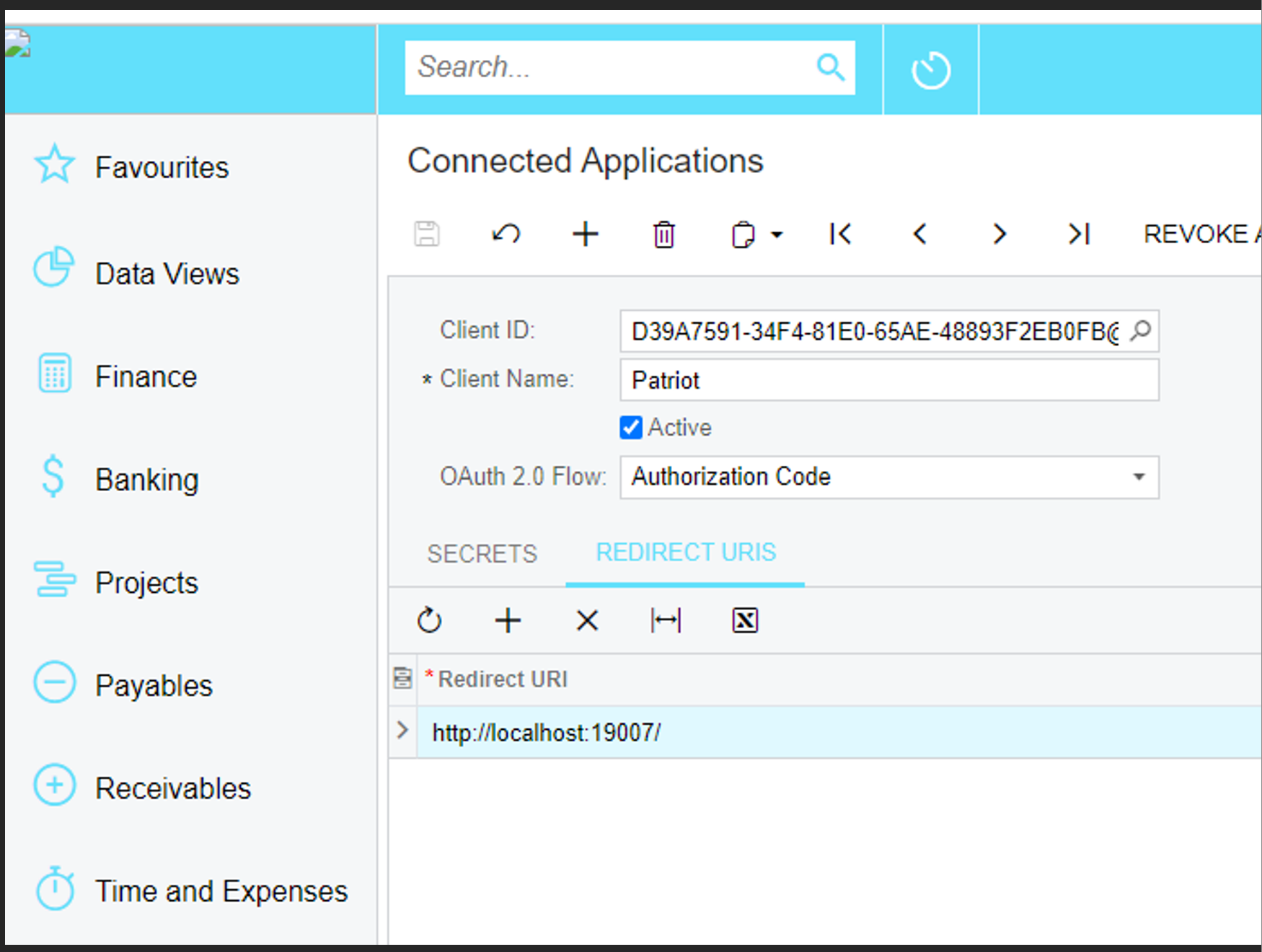 MYOBA Connected Applications