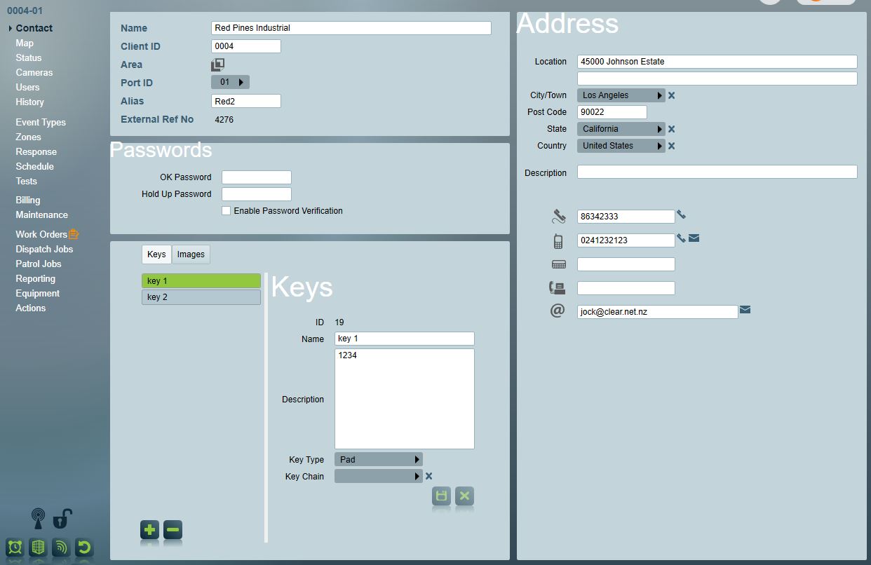 Load common data into base area.