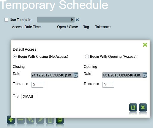 New Holiday Schedule Group