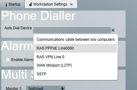 Auto Dialler Selector