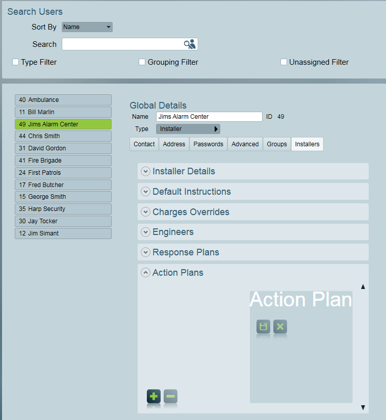 Dealer Action Plan Override