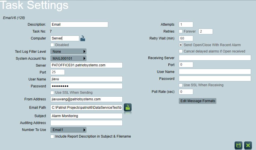 EmailTaskSettings