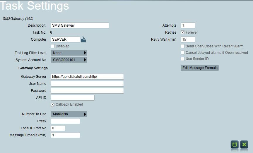 SMSGateWayTaskSettings