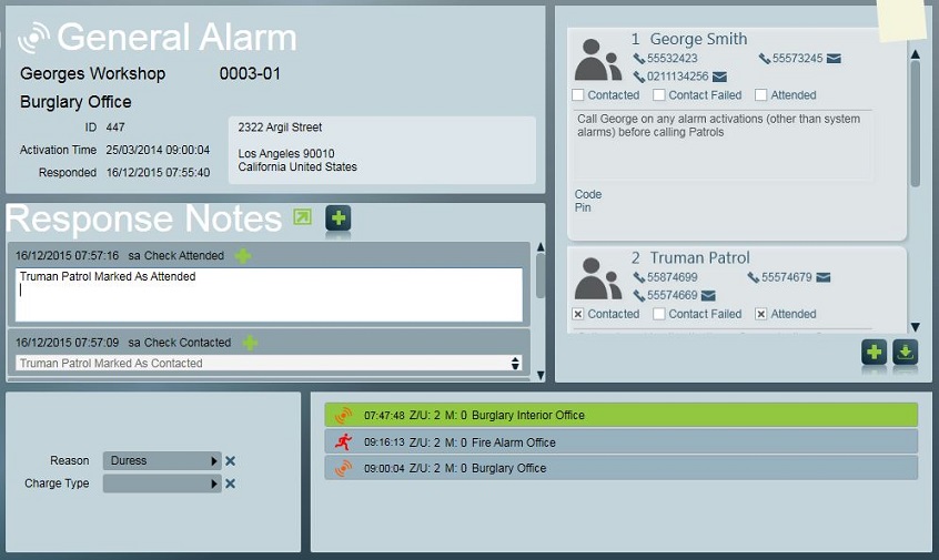 patriot alarm monitoring