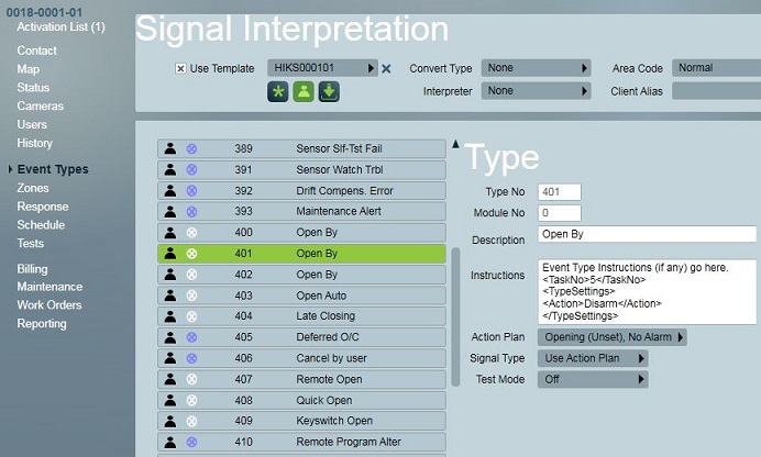 Configure remote arming