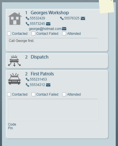 Dispatch Response Plan