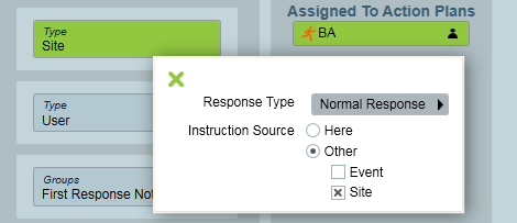 Response Plans - Site