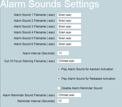 SystemWide Settings